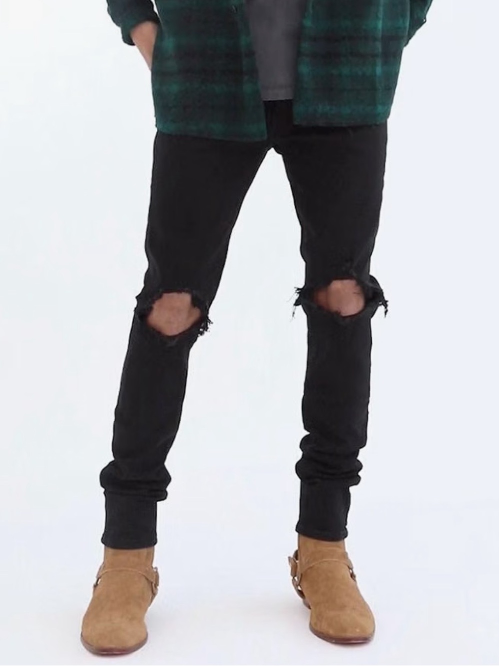 Men’s MNML Black X1 Skinny Denim Jeans